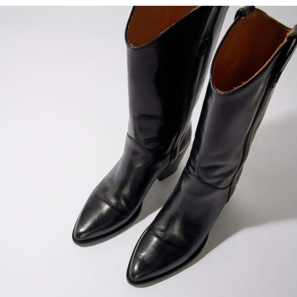 Maje Leather Boots - Picture 8 of 16